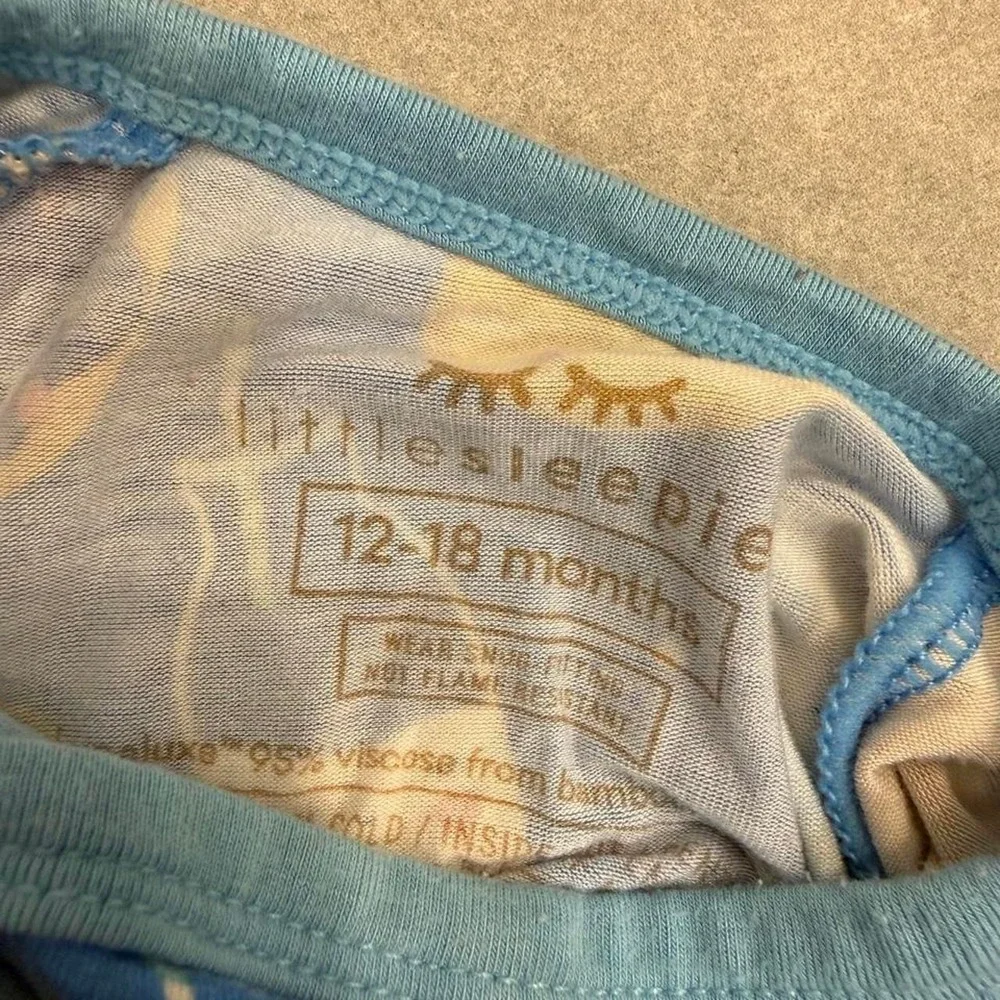 Little Sleepies 12-18 month zip up